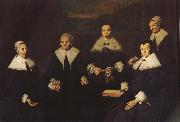 Frans Hals The women-s governing board for Haarlem workhouse oil on canvas
